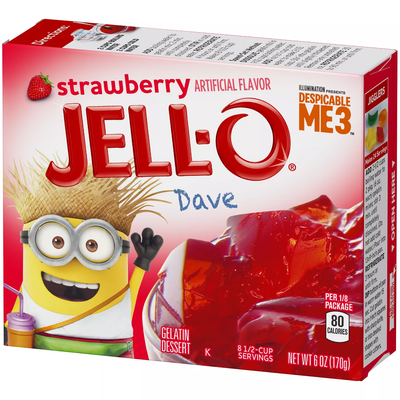 JELL-O Gelatin Strawberry (6oz)