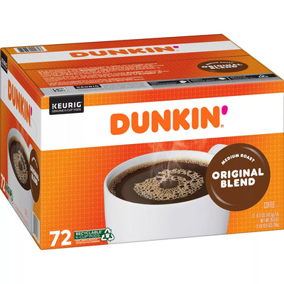 Dunkin' Donuts Original Blend K-Cups (72 ct)