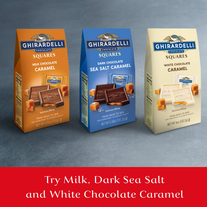 GHIRARDELLI Chocolate Caramel Squares Assortment  (16.1 Oz)