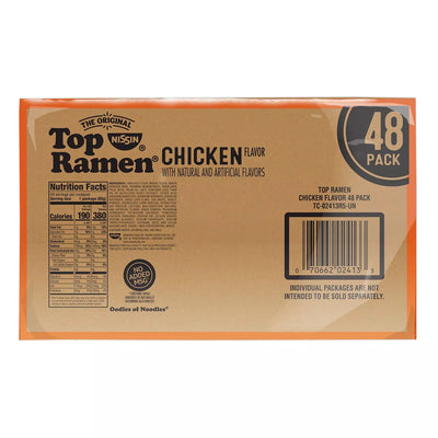 Nissin Top Ramen, Chicken Flavor (3 oz 48 ct)