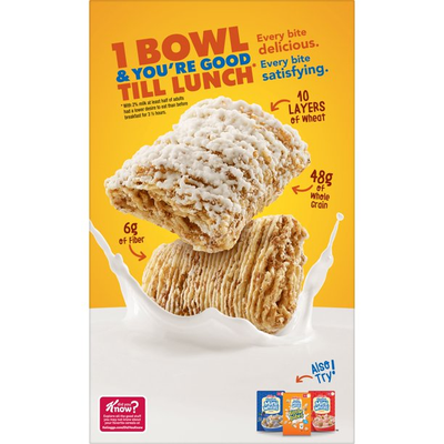 Kellogg's Frosted Mini-Wheats High Fiber Cereal (24 oz)