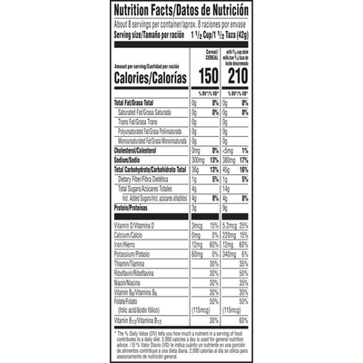 Kellogg's Corn Flakes Cereal 8 Vitamins and Minerals Original (12 oz)