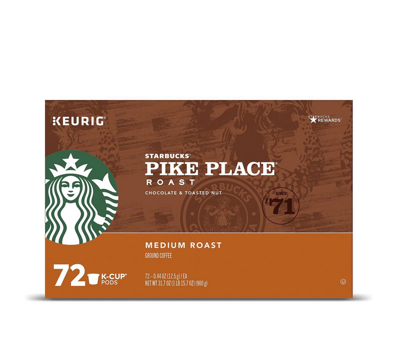 Starbucks Pike Place K-Cups (72 ct)