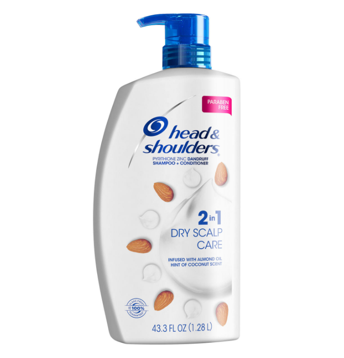 Head and Shoulders Dry Scalp Care Anti-Dandruff 2 in 1 Almond (43.3 fl oz)