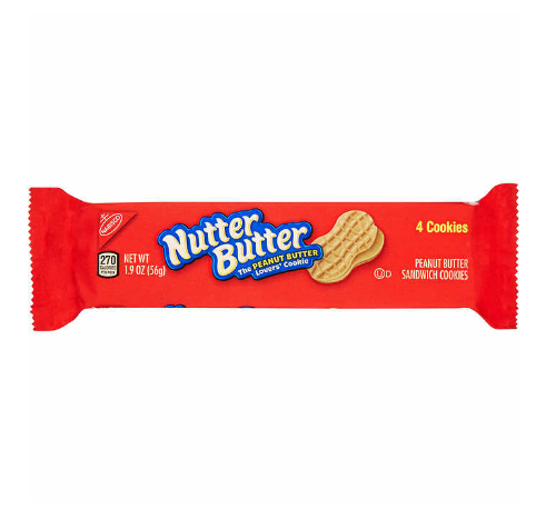 Nutter Butter Sandwich Cookies (1.9 oz 24 ct)