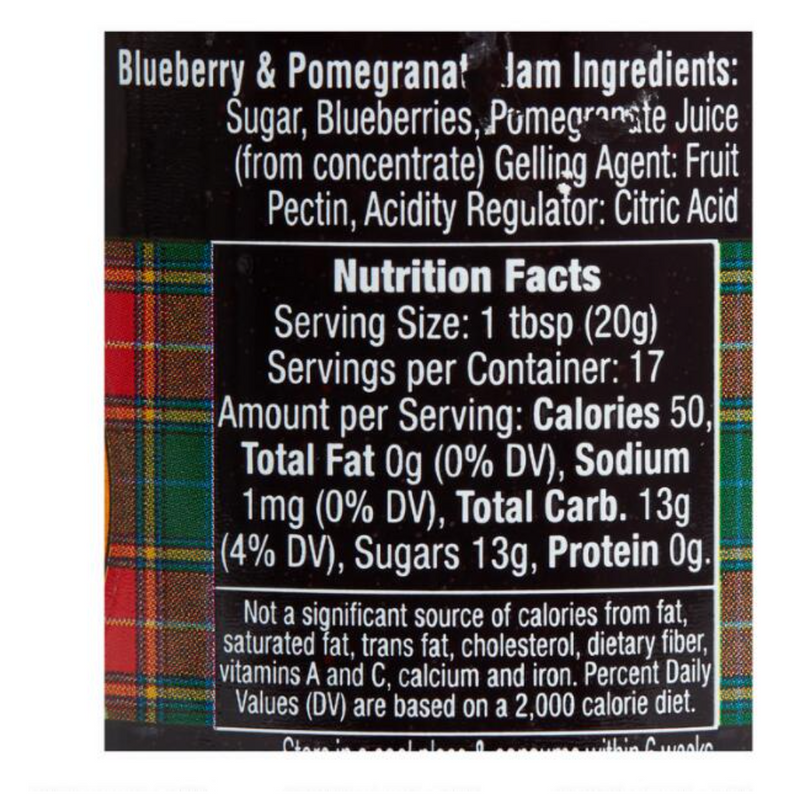 Mackays Blueberry And Pomegranate Preserve 12 oz (1 Bottle)