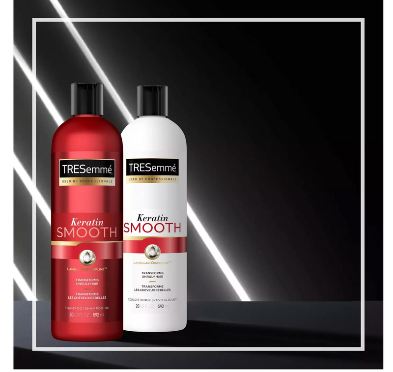 TRESemme Keratin Smooth Pro Collection Shampoo & Conditioner Bundle (20 fl oz  2pk)