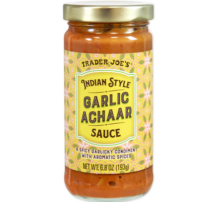 Trader Joe's  Indian Style Garlic Achaar Sauce (6.8 oz)