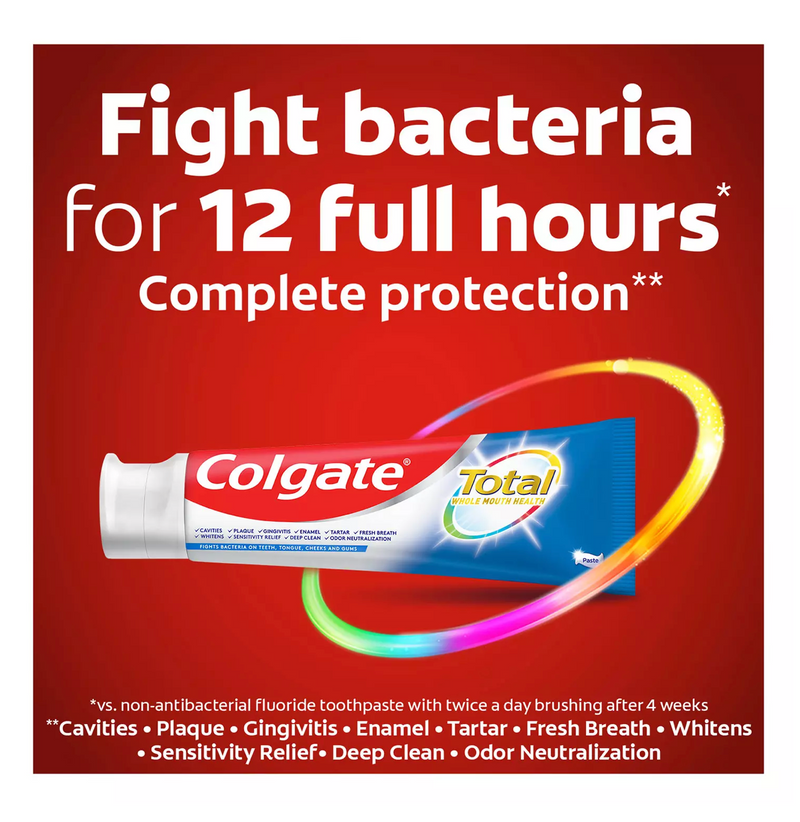 Colgate Total Whitening Toothpaste (6 oz 5 pk)