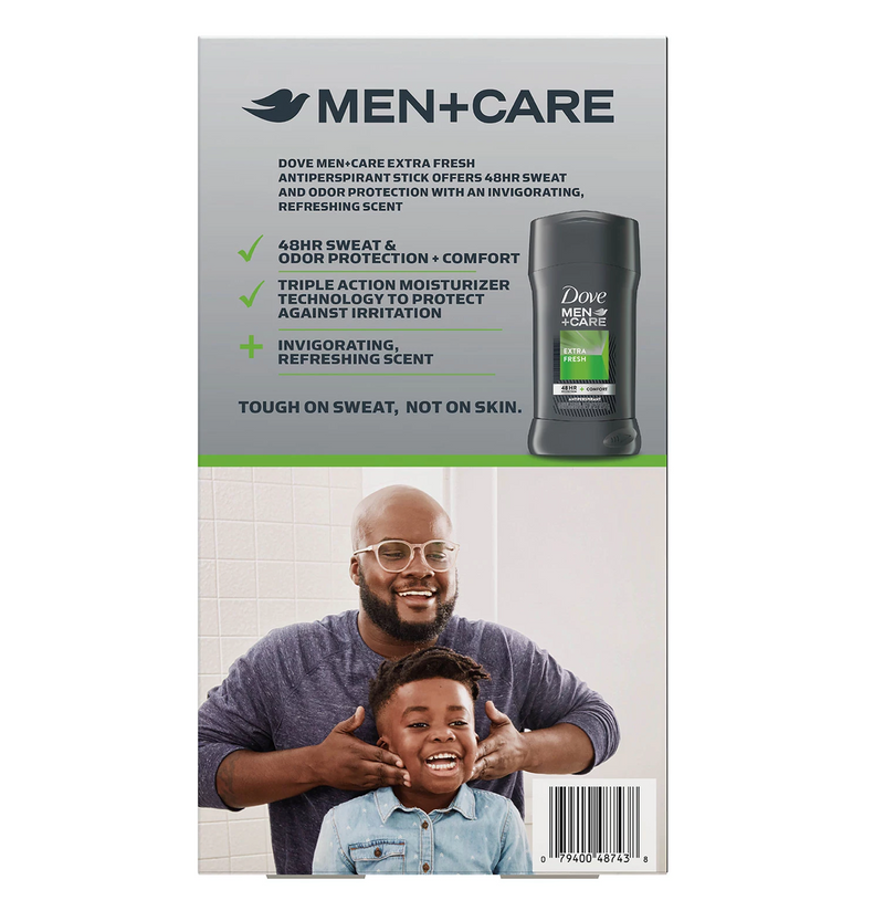 Dove Men+Care Antiperspirant Deodorant Extra Fresh (2.7 oz 5 pk )