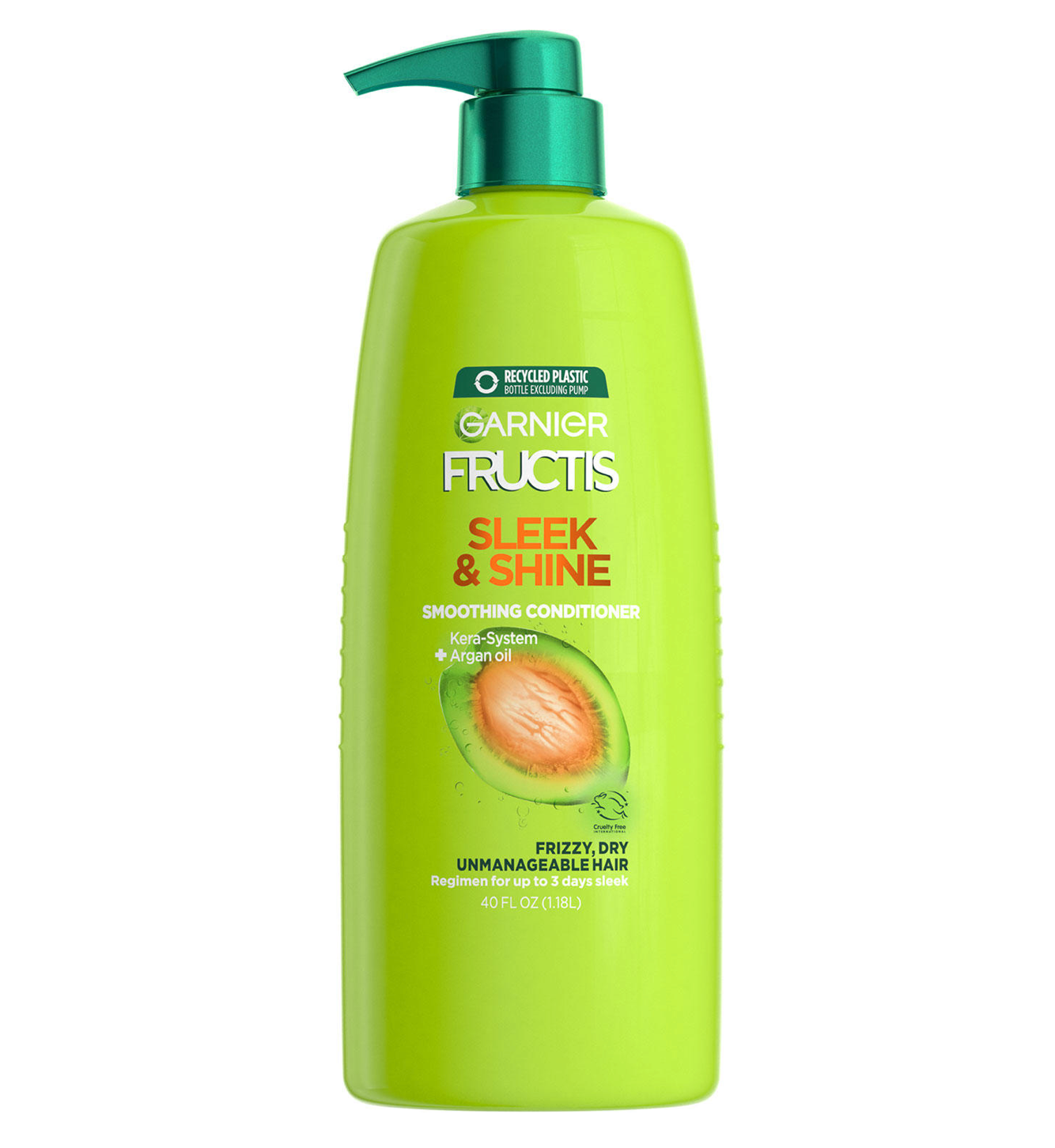 Garnier Fructis Sleek & Shine Conditioner, Pump (40 fl oz) – Wow Padala