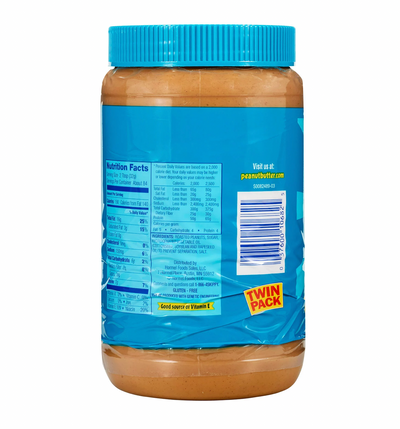 Skippy Creamy Peanut Butter Spread (48 oz 2 pk)