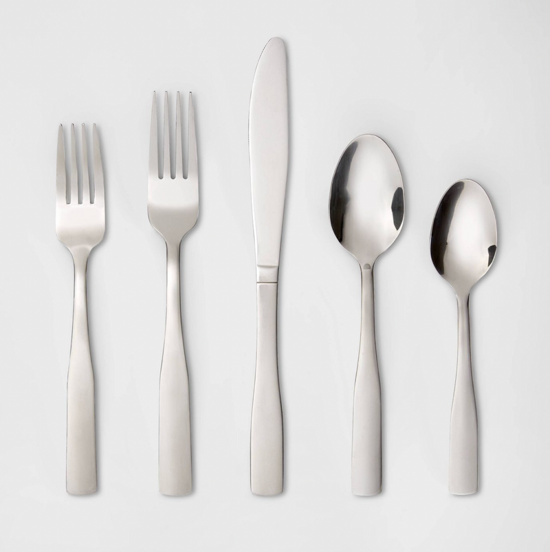 Pryce Silverware Set Stainless Steel (20 pc)