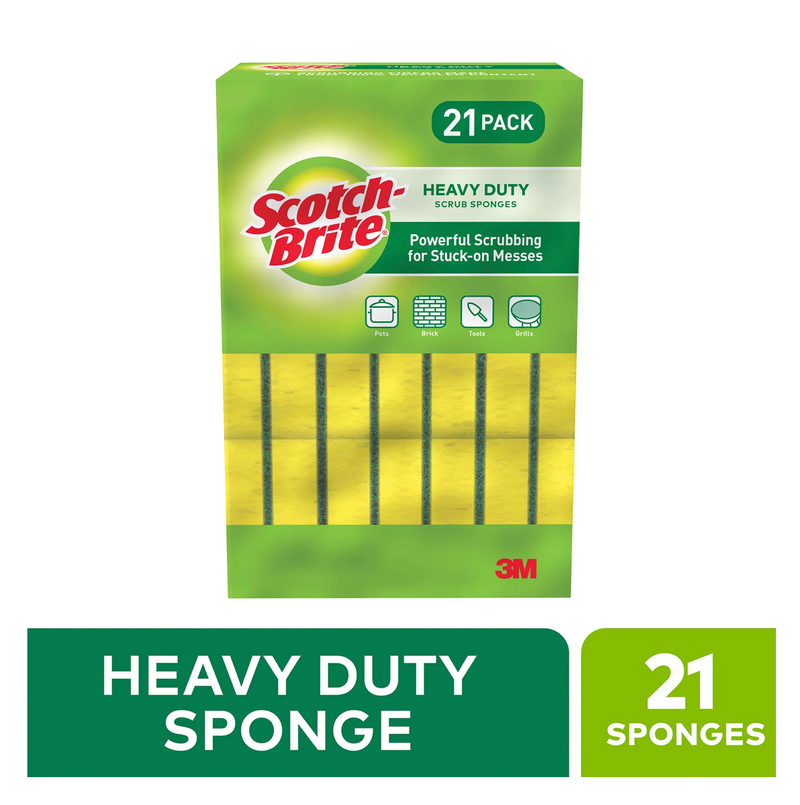 Scotch-Brite® Heavy Duty Scrub Sponge (21 ct.)