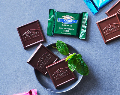 Ghirardelli Dark Chocolate Mint Squares (6.38oz)