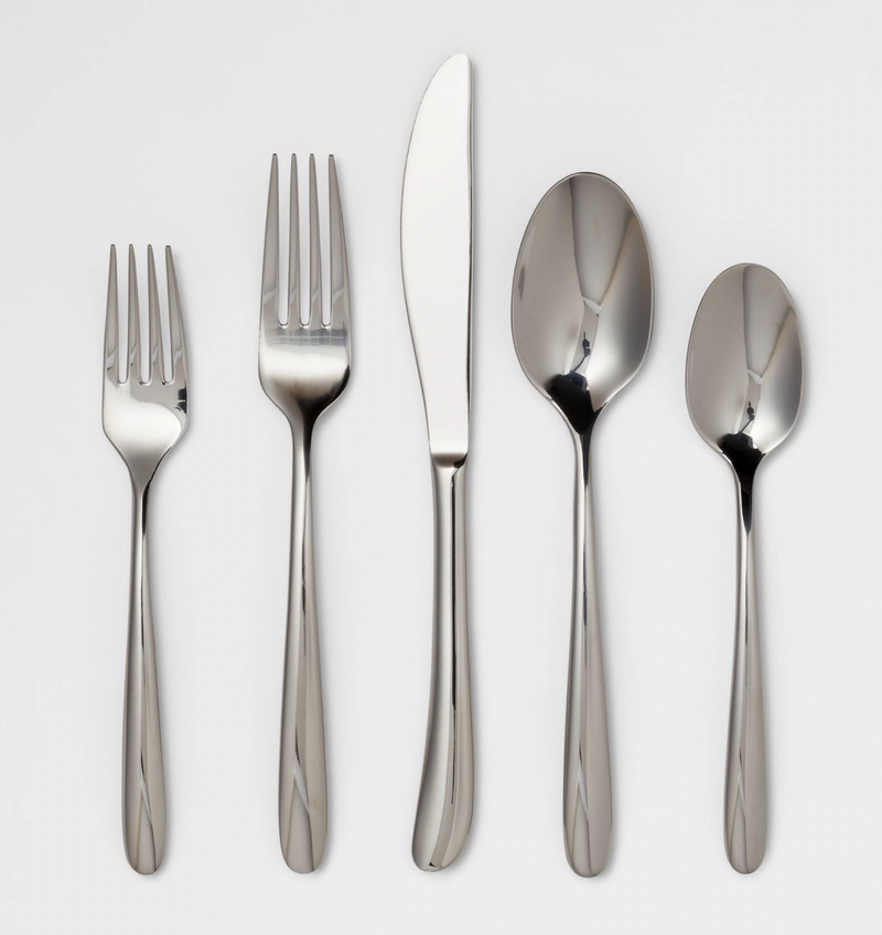 Kayden 20pc Stainless Steel Silverware Set