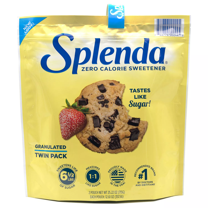 SPLENDA Granulated Sweetener Twin Pack (12.6 oz 2 pk)