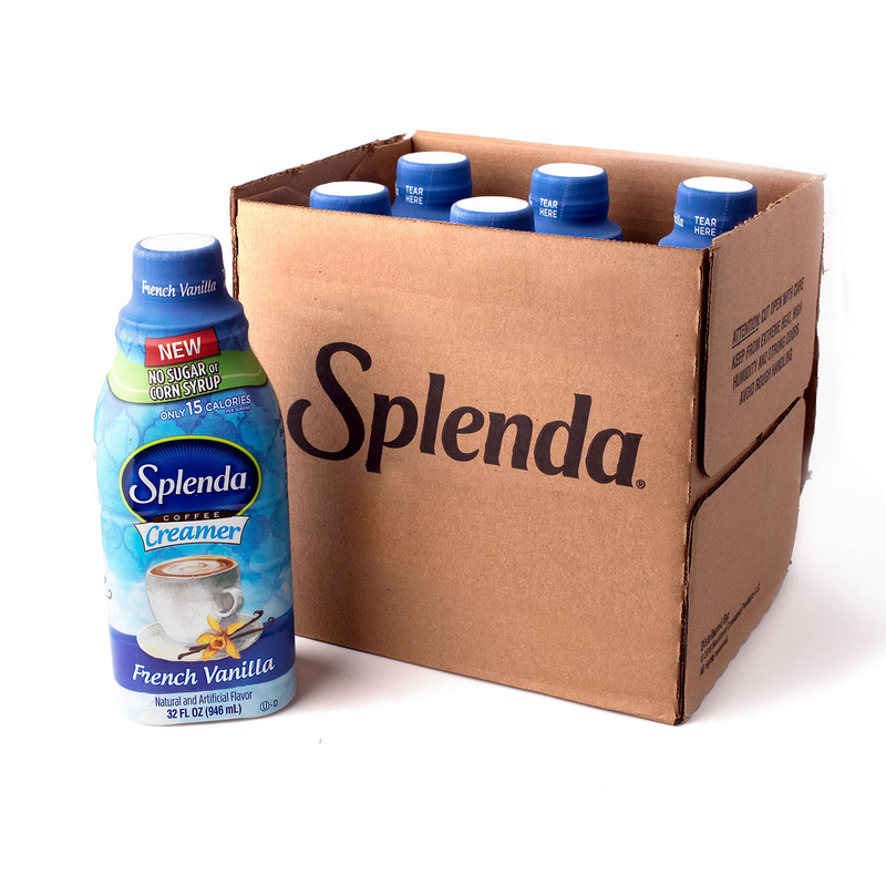 SPLENDA Coffee Creamer, French Vanilla (32 oz 6 pk)