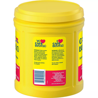 Café Bustelo Festival Size Dark Roast Ground Coffee Espresso (46 oz)