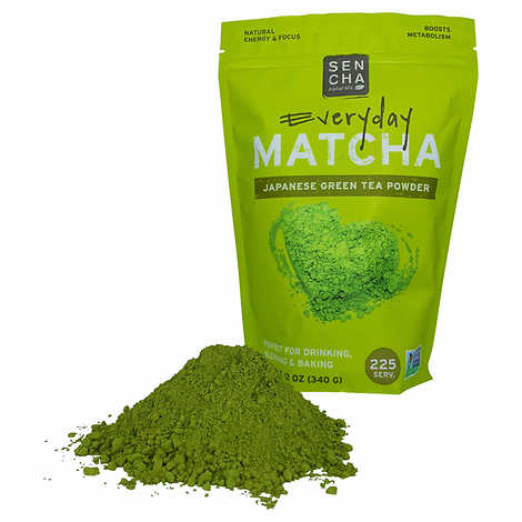 Sencha Naturals Everyday Matcha Green Tea Powder 3-pack