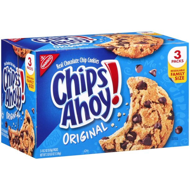 Nabisco Chips Ahoy Original Cookies (3pk)