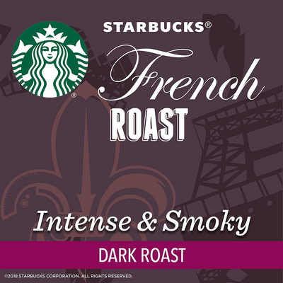 Starbucks Dark French Roast Ground Coffee (40 oz)