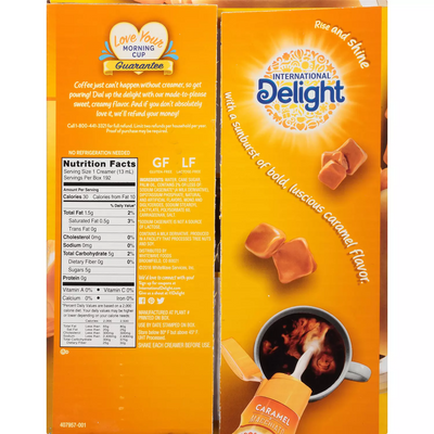 International Delight Caramel Macchiato Coffee Creamer Singles (192 ct)