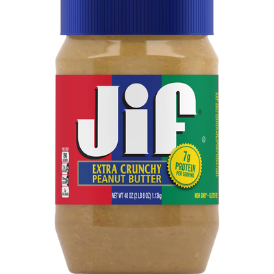 Jif Extra Crunchy Peanut Butter (48 oz 2 pk)
