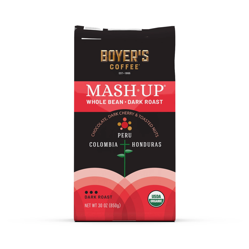 Mash-Up Organic Whole Bean Coffee Dark Roast (30 oz)