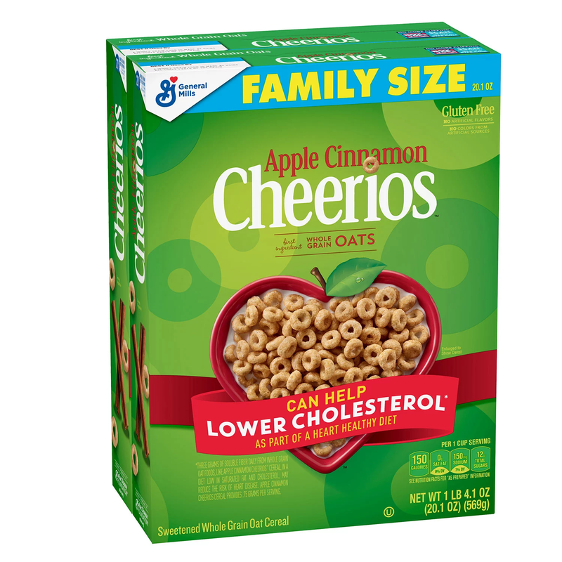 Apple Cinnamon Cheerios (40.2 oz 2 pk)