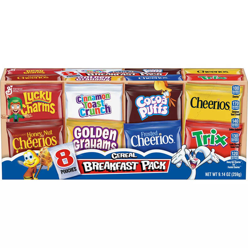 Big G Breakfast Cereal Variety Pack (16 pk)