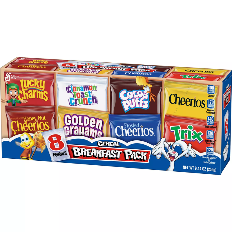 Big G Breakfast Cereal Variety Pack (16 pk)