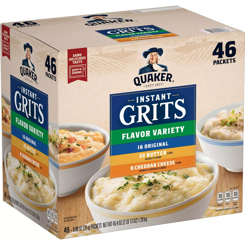 Quaker Instant Grits Variety Pack (46 pk)