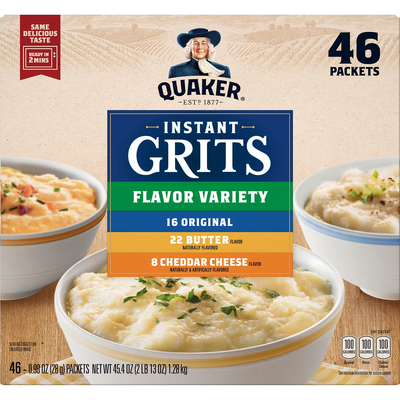 Quaker Instant Grits Variety Pack (46 pk)