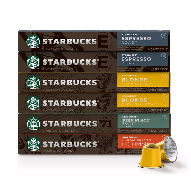 Starbucks by Nespresso Favorites Variety Pack (60 ct)