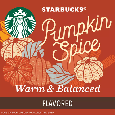 Starbucks Coffee K-Cups Pumpkin Spice (72 ct)