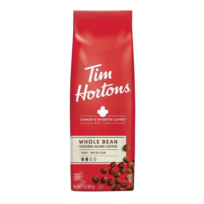 Tim Hortons Whole Bean Coffee Medium Roast (32 oz)